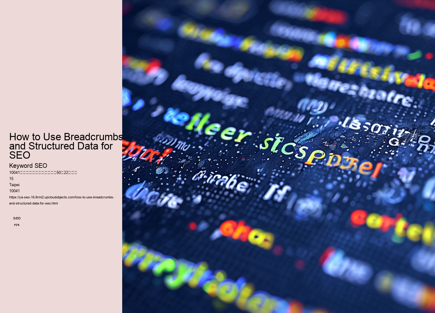 How to Use Breadcrumbs and Structured Data for SEO